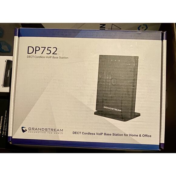 Grandstream DP752 DECT VoIP Base Station for DP730 DP722 & DP720 Up to 400 Meter - Picture 1 of 3